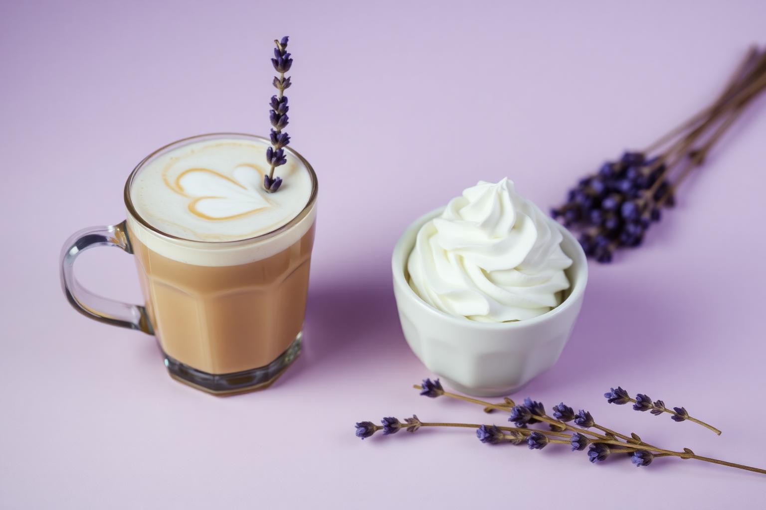 Lavender Nights: Honey Lavender Latte & Coconut Cloud
