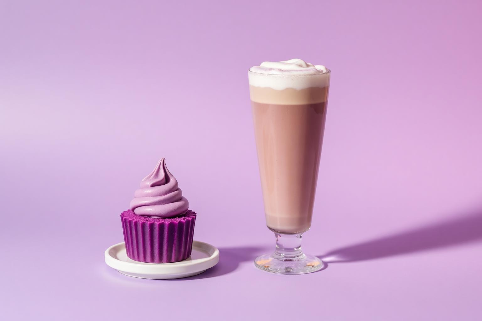 Purple Hour: Purple Cloud & Cloudy Ube Latte